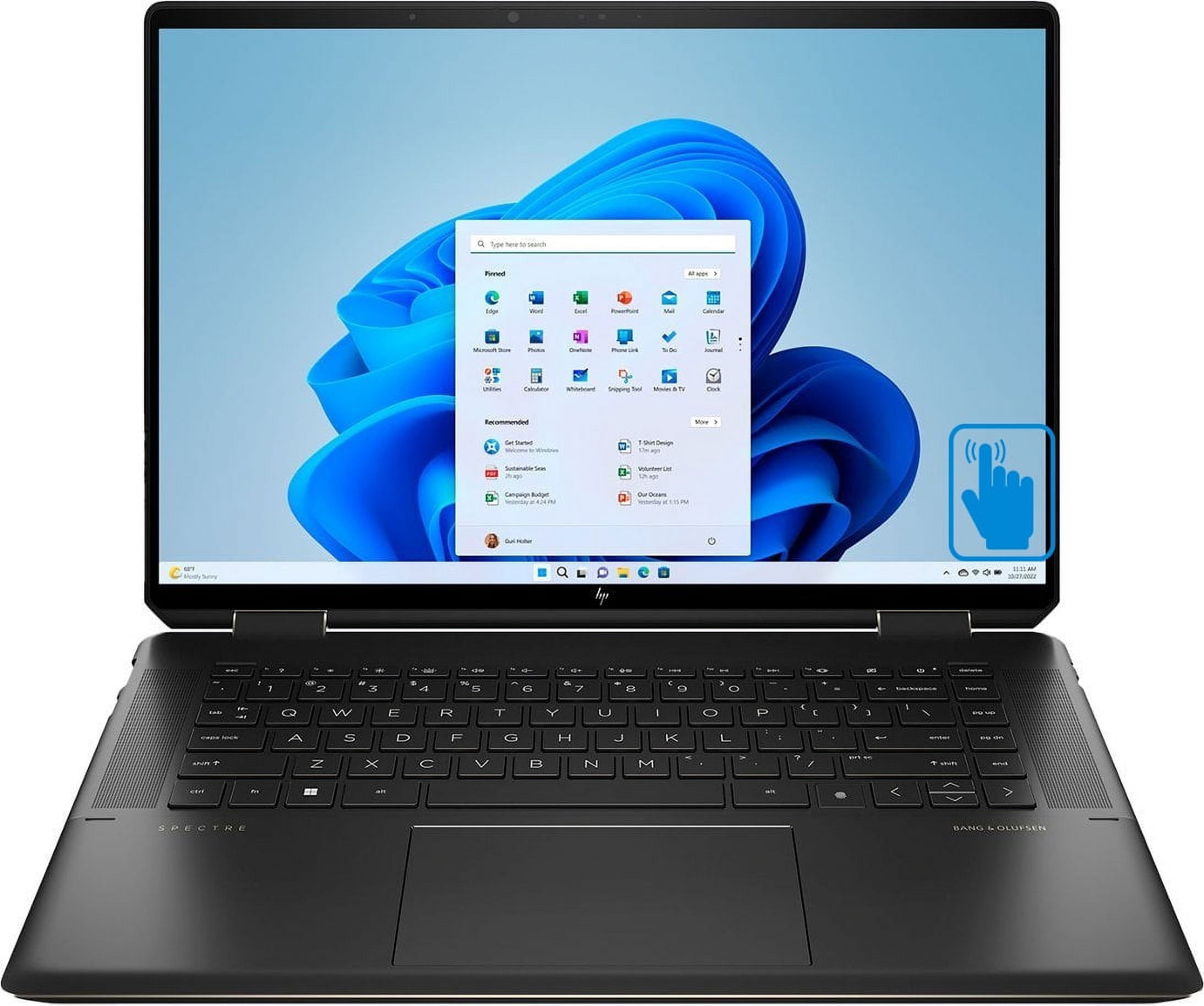 HP Spectre x360 16-f2013dx Home/Business 2-in-1 Laptop (Intel i7