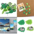 thumbnail image 2 of Yokua Leaf Push Pins Cork Notice Board Pushpin Decorative Thumb Tacks Map Pins, 2 of 13