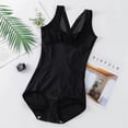 thumbnail image 1 of Ropa moldeadora de una pieza con escote en V fino para posparto de verano, ropa moldeadora de vientre, corsé, ropa interior de belleza corporal, seda de hielo transpirable, 1 of 6