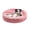 Rose Pink, variant on Furhaven Velvet & Wave Fur Hooded Donut Bed, Dark Gray, Small, 1 Count