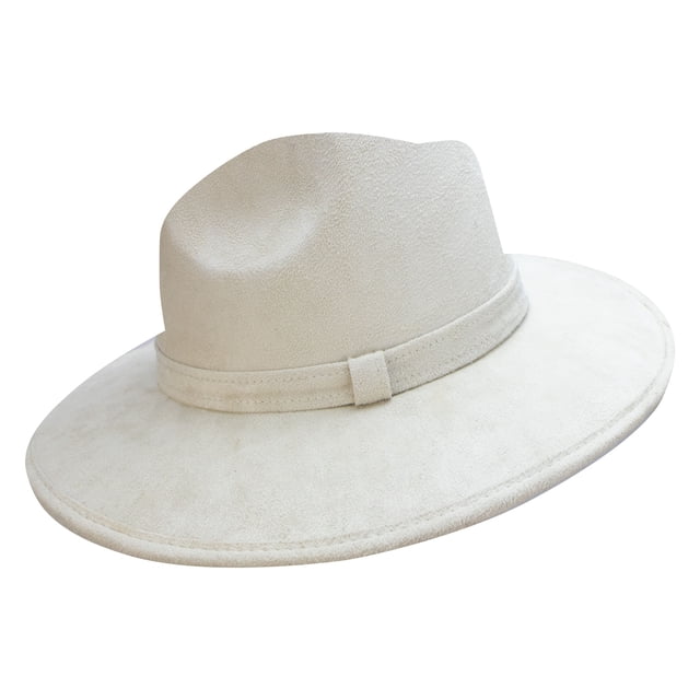 Sombrero Unisex Blanco Gamuzina Textil Indiana L Nueva Imagen Nueva Imagen Sombrero