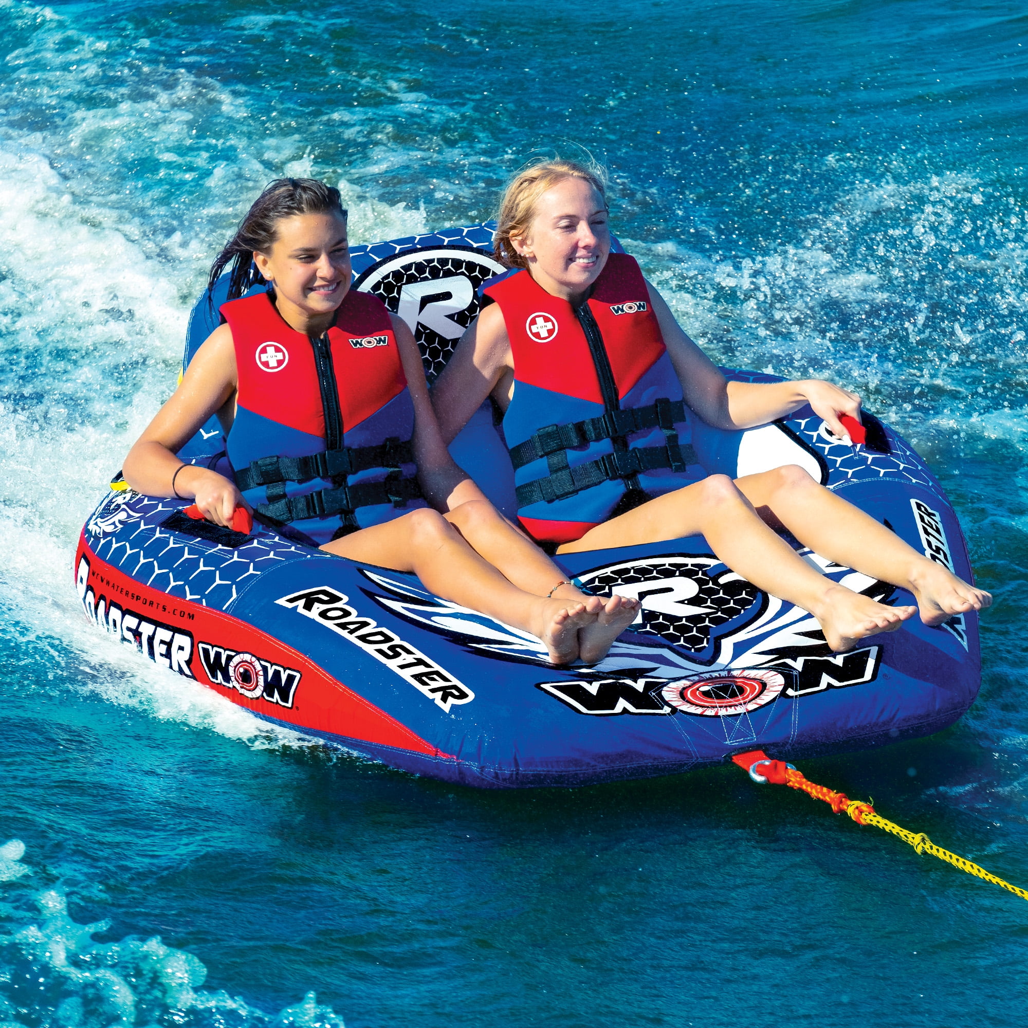 WOW Sports Roadster 1-2 Person Towable Tube for Boating