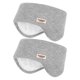 thumbnail image 1 of 2 protectores auditivos suaves de felpa para dormir, elásticos y cómodos, con reducción de ruido para hombres y mujeres, para viajes, meditación y relajación, 1 of 8