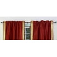 thumbnail image 2 of Lined-Rust Rod Pocket  Sheer Sari Curtain Drape Panel   - 60W x 120L - Piece, 2 of 2