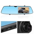 thumbnail image 4 of 5in 1080P Stream Media Espejo retrovisor Grabadora de conducción Lente dual HD Visión nocturna Dash Cam, 4 of 12