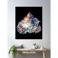 thumbnail image 2 of Bloom Theory Mountain Peak Poster Wall Art, Modern Wall Decor, 8x12 UNFRAMED, 2 of 3