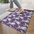 thumbnail image 4 of Purple French Bulldog Door Rugs,Washable Non Slip Door Mats Indoor,Decorative Door Mats,Entry Mat Indoor for Entrance,Bedroom,Kitchen,Bathroom,17"x30", 4 of 6