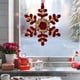 thumbnail image 4 of CaiYueKe Flocking Christmas Tree Ornaments Set, Holiday Decorations with Bows Elks Snowflakes Butterflies Wreaths, Festive Home Party Decor for Xmas, 4 of 7