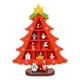 thumbnail image 2 of Decoraciones para árboles de Navidad 3D Rojo de cuadrícula media, 2 of 8