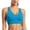 Blue, variant on Women's Bras Wide Elastic Band Seamless T-Shirt Bra Flexible Fit Multi Cup Size Daily Essential S-6XL