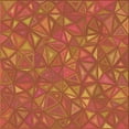 thumbnail image 1 of Ahgly Company Machine Washable Indoor Square Transitional Neon Orange Area Rugs, 5' Square, 1 of 7