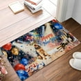 thumbnail image 2 of Happy New Year Airedale Terrier Chills on Year-End Party Doormat Dale Waterside Dog Lover Indoor Outdoor Welcome Mat - 12023, 2 of 5