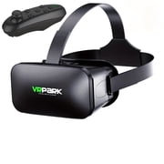 VR Park all-in-one 3D headset for immersive gaming and private movie experiences, lightweight ABS material, comfortable headband with adjustable nose pad, perfect for home theater and recording