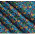 thumbnail image 3 of Soimoi Cotton Poplin Fabric Colorful Flowers Clip Art Printed Craft Fabric by The Yard 56 Inch Wide, 3 of 7