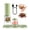 Green, variant on Electric Salt and Pepper Grinder Set 2026 Upgrade, Dual-Bin 2-in-1 Design for Salt, Pepper and Spices, USB Rechargeable Automatic Grinder, Adjustable Grinding Coarseness,Green