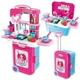 thumbnail image 1 of Juguetes de cocina Para niños y NiñAs, Maleta de almacenamiento de equipo médico de simulación de maquillaje, regalos, Juguetes Para NiñAs, 1 of 4