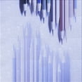 thumbnail image 1 of Ahgly Company Tapis d'Intérieur Lavable en Machine Carré Transitionnel Bleu Ciel, 7 Pieds Carré, 1 of 7
