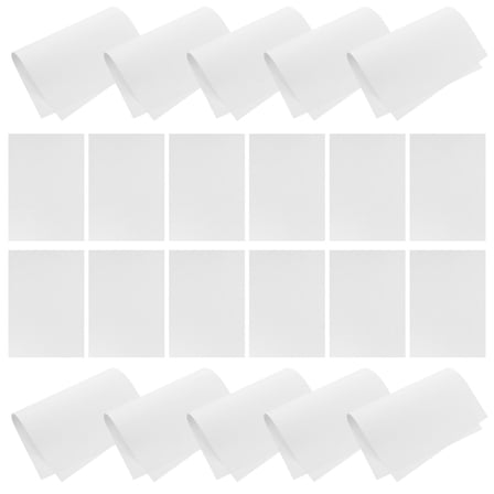 ELAYARD 50 Sheets Marbling Paper for Painting Drawing Paper Children 11.59X8.25In White