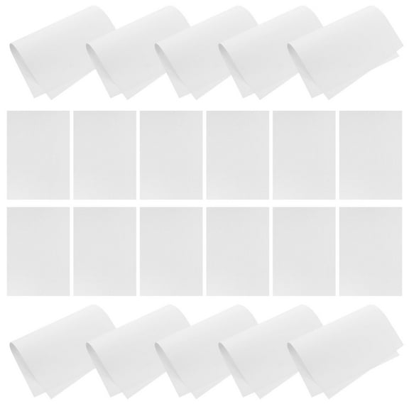 ELAYARD 50 Sheets Marbling Paper for Painting Drawing Paper Children 11.59X8.25In White