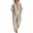 Beige, variant on Women's Linen 2 Piece Outfits Cotton Gauze Japanese Kimono Shirt and Wide Leg Pants Stes Elegant Loungewear