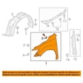 thumbnail image 3 of For 13-18 RDX 3.5L Front Fender Quarter Panel Primed Steel Right Passenger Side, 3 of 5