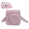 thumbnail image 3 of Adjustable Shoulder Strap PU Leather Camera Case With Detachable Cover, ForMini 7+ Camera, 3 of 8