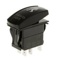 thumbnail image 2 of 12/24V coche motocicleta 5 pines ON/OFF barra de luz LED interruptor basculante impermeable Baoblaze Interruptor de luz sasquatch, 2 of 7