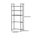 thumbnail image 3 of Coollooc Over The Toilet Storage Over Toilet Rack Bathroom Organizer 3 Tier Toilet Shelf with Hooks and Toilet Paper Holder Freestanding Bathroom Stand Over Toilet Save Space(A), 3 of 9