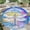 Dragonfly3, variant on Round Rug, Sun and Moon Soft Washable Carpet, Non-Slip Floor Mat for Living Room Bedroom Home Decor 24 Inch