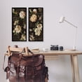 thumbnail image 2 of Stupell Vintage French Typography Flowers Botanical & Floral Painting Black Framed Art Print Wall Art, Set of 2, 2 of 8