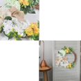 thumbnail image 3 of Guirnalda de ratán de 40cm para colgar en la puerta del hogar, decoración rústica, decoración de Pascua, Compatible con fiestas y festivales Ce, 3 of 5