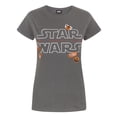 thumbnail image 1 of Star Wars Womens The Last Jedi Badges T-Shirt, 1 of 1