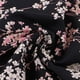 thumbnail image 3 of Tela de algodón para kimono japonés con flores de pluma, tela para ropa por metro Negro, 3 of 9