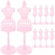 thumbnail image 1 of 10pcs ropa de muñeca maniquí de vestido de muñeca forma de pantalla de vestidos de muñeca stands modelo de vestidos de muñeca, 1 of 5