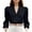 Black, variant on Womens Silk Satin Blouse V Neck Long Sleeve Shirts Tops Elegant Casual Loose Business Work Office Outfits
