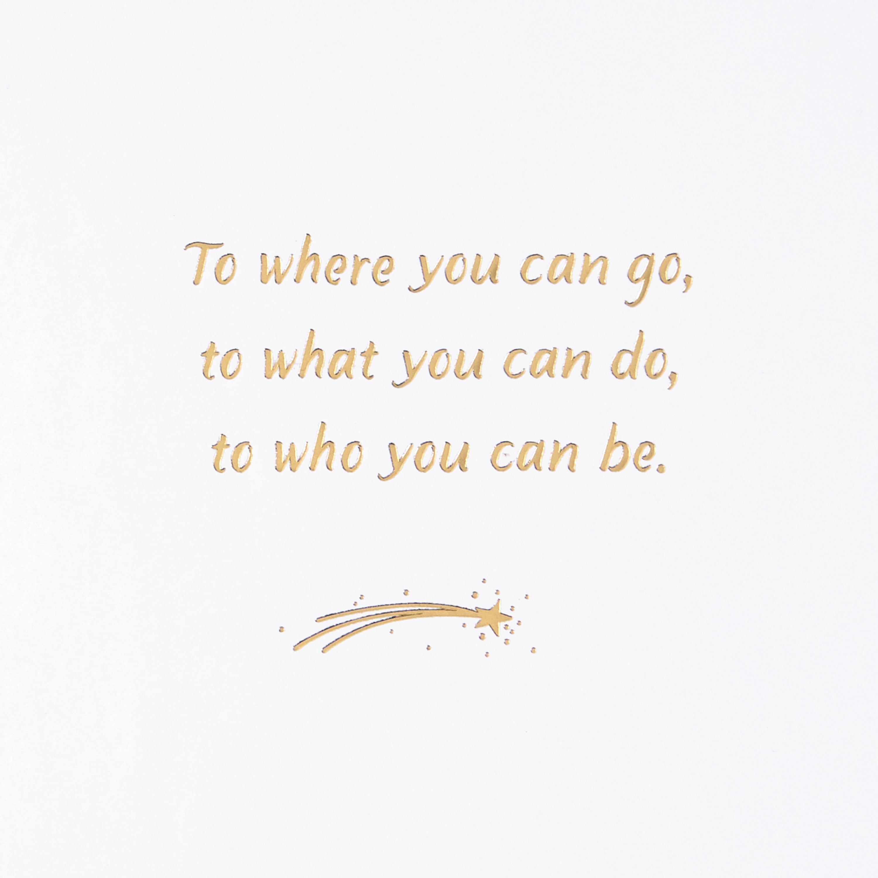 Hallmark Graduation Greeting Card (Dream Big Dreams)