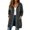 Dark Gray #46, variant on WULMLEO Womens Long Hoodies Lined Long Sleeve Hooded Full Zip Up Sweatshirts Casual Loose Fit Sweater Coat Fashion Winter Jacket with Pocket Wine M