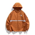 thumbnail image 2 of QSAWXQZ Men's Reflective Sun Protection Windbreaker UPF 50+ Zip up Lightweight Hooded Jacket Loose Breathable Outdoor Activewear with Pockets 3XL, 2 of 5