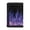 Gradient Purple & Pink Flame Abstract Design, variant on Rainbow Star Print Coin Bag, Elastic Polyester Card Holder Wallet for Sports, with Zipper Lightweight Children's Wallet