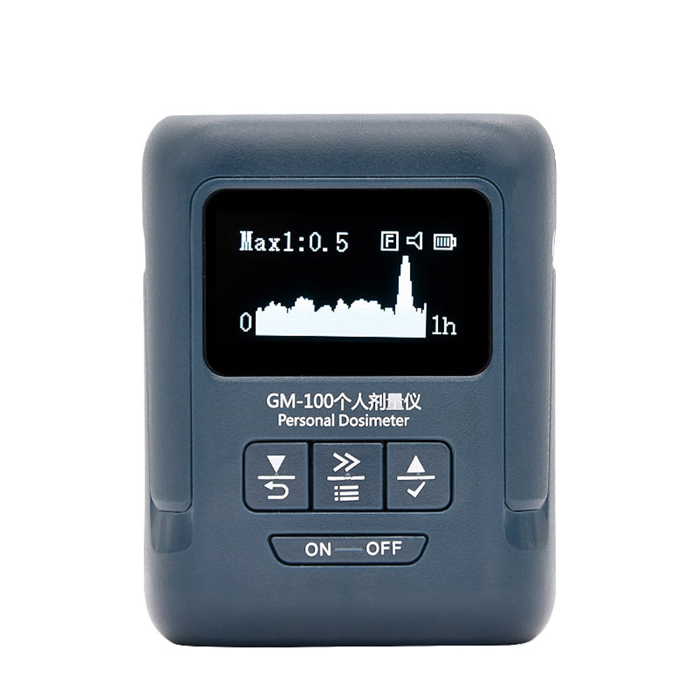 NR-850 Geiger Counter Nuclear Radiation Detector,Sentivity 80CPM/uSv,3 Measurement Units,Handheld Portable Nuclear with LCD Display,Sound Vibrations Light Triple Alarm,β Y X-ray Detection