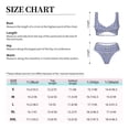 thumbnail image 6 of Daiia Blue And White Porcelain Chinaware Women's Bikini Set Two Piece Swimsuit High Waisted Bikini Adjustable Straps Bikini Perfect for Beach, Pool, and Summer Vacation-Small, 6 of 9