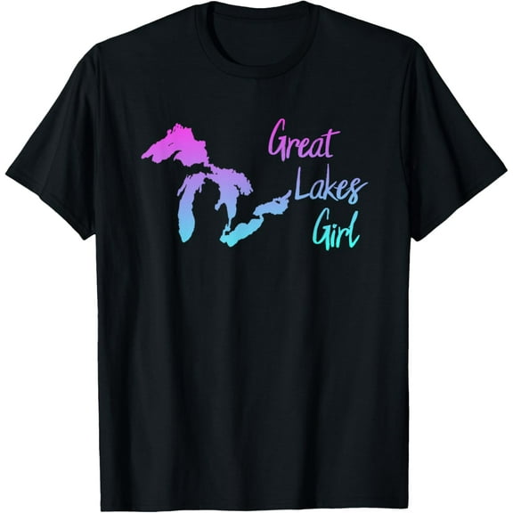 Great Lakes Girl T Shirt T-Shirt