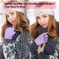 thumbnail image 4 of Guantes sin dedos para mujer Guantes de gato Guantes cálidos de felpa sintética Guantes de gato bonitos para los dedos Guantes de invierno para cosplay Equipamiento para deportes de invierno, 4 of 5