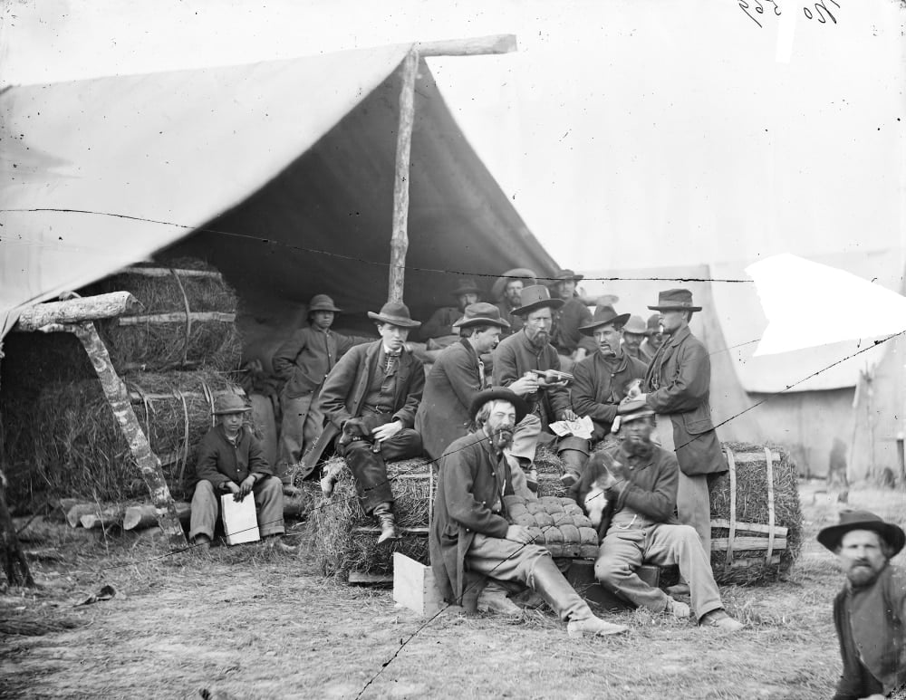Civil War Quartermaster. /Ngroup Of The Quartermaster Department Of