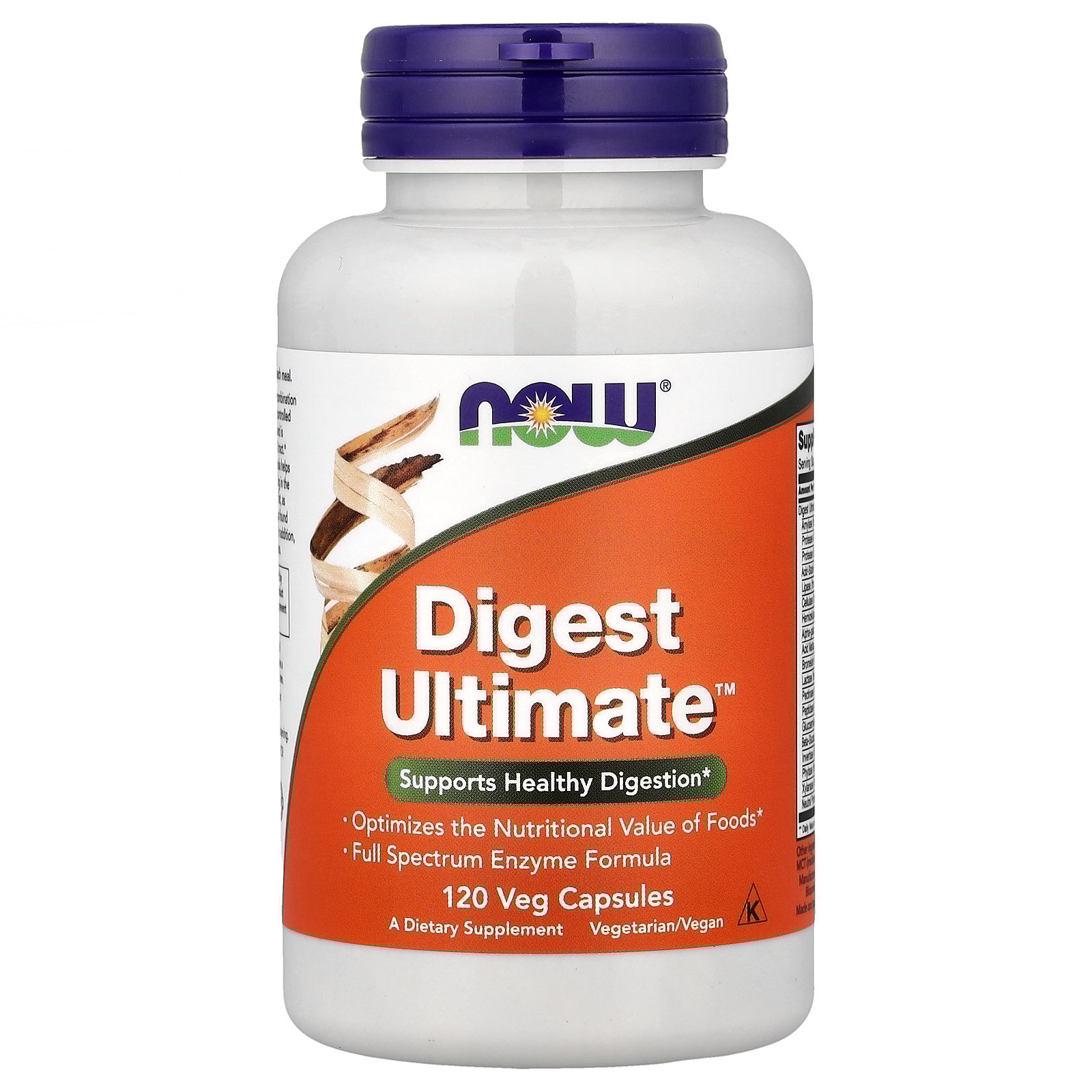 NOW Foods Digest Ultimate, 120 Veg Capsules