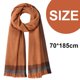 thumbnail image 2 of Bufandas de cuadros escoceses para mujer, chal de invierno con borlas de cachemira y cuadros grandes, bufandas de gran tamaño, bufandas cálidas y acogedoras para invierno y otoño, 2 of 5