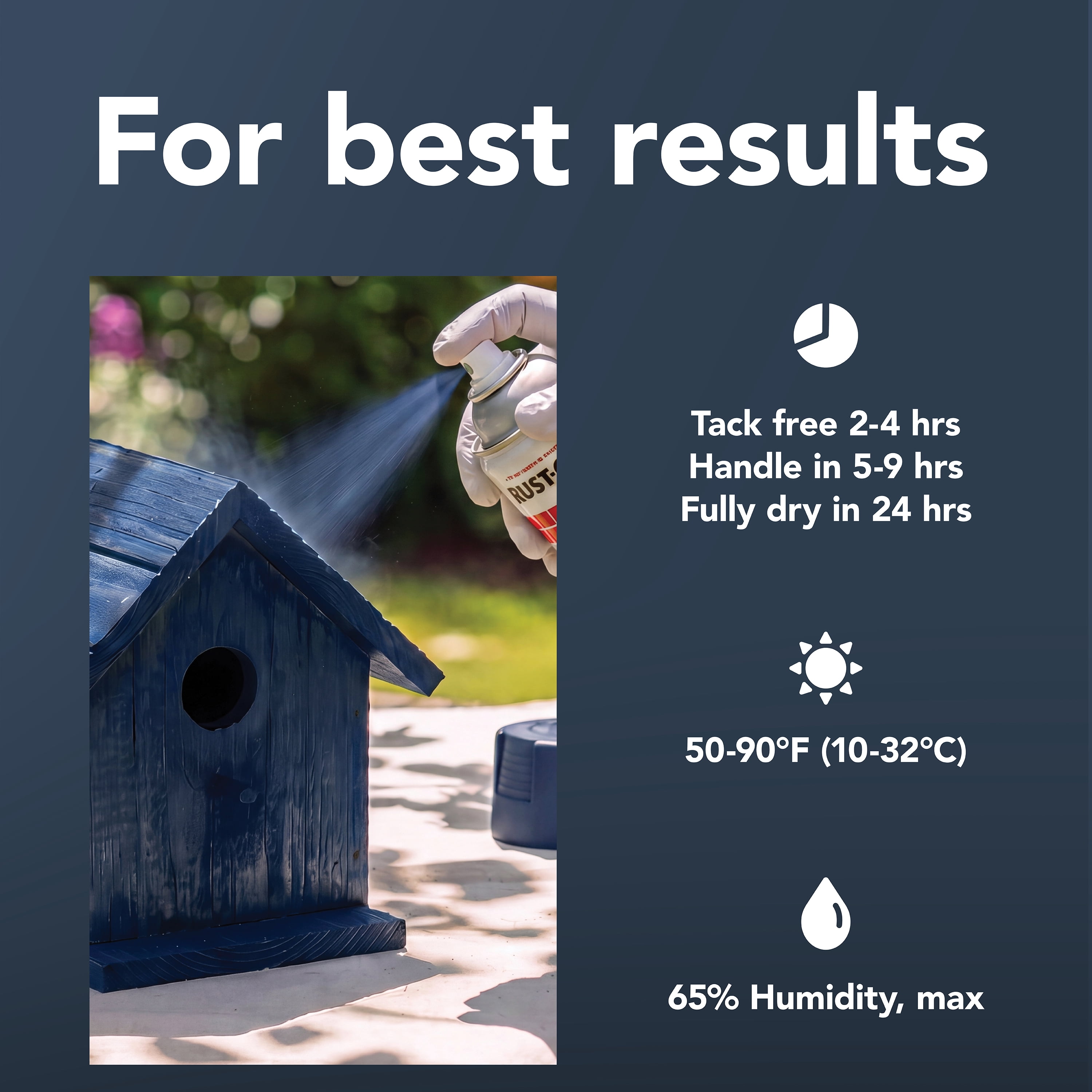 (6 pack) Navy, Rust-Oleum Stops Rust Protective Enamel Gloss Spray Paint-7723830, 12 oz
