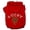 Red, variant on Pet, Dog Cat Hoodie Rhinestone, "Four Leaf Clover Outline"