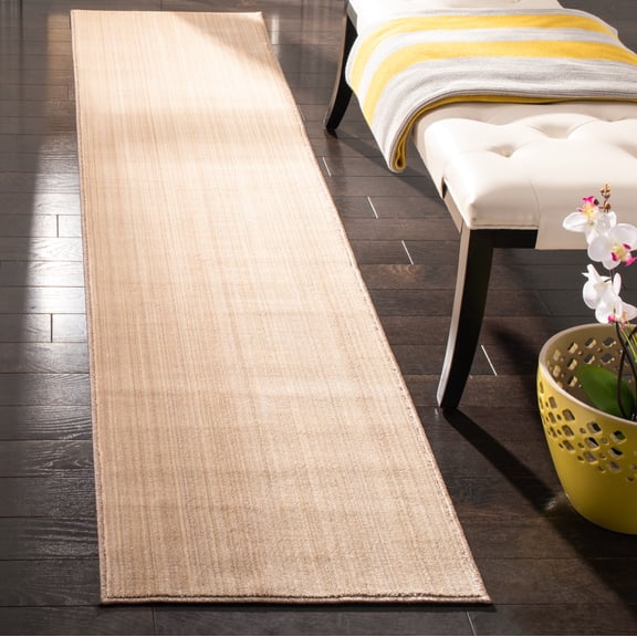 Safavieh Infinity Alexis Striped Polyester Runner Rug, Beige/Yellow, 2' x 8'