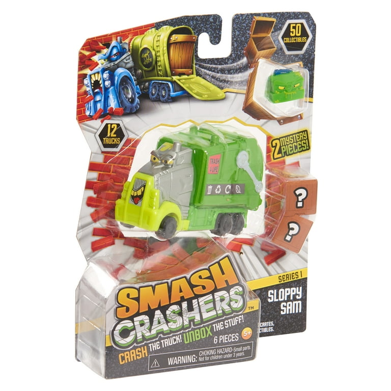 Toys, Smash Crashers Frank Tanker Crash The Truck